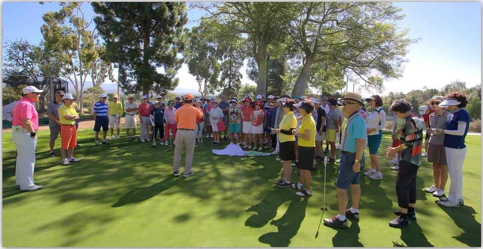 Golf with friends, Laguna Woods Village